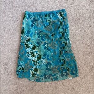 Y2K Floral Skirt